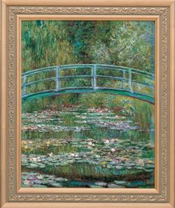 絵画：クロード・モネ《 睡蓮の池 》