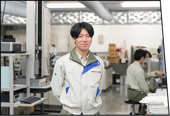 インタビューの様子