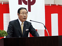 2012年社長年頭あいさつ画像