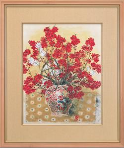 絵画:前田青邨《 桃花(とうか) 》